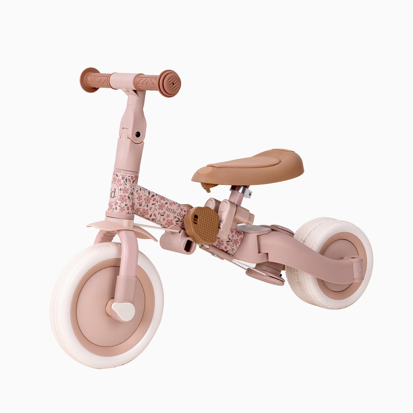 4-in-1 Kids Tricycle with Parent Handle, Safety Seat & Adjustable Design