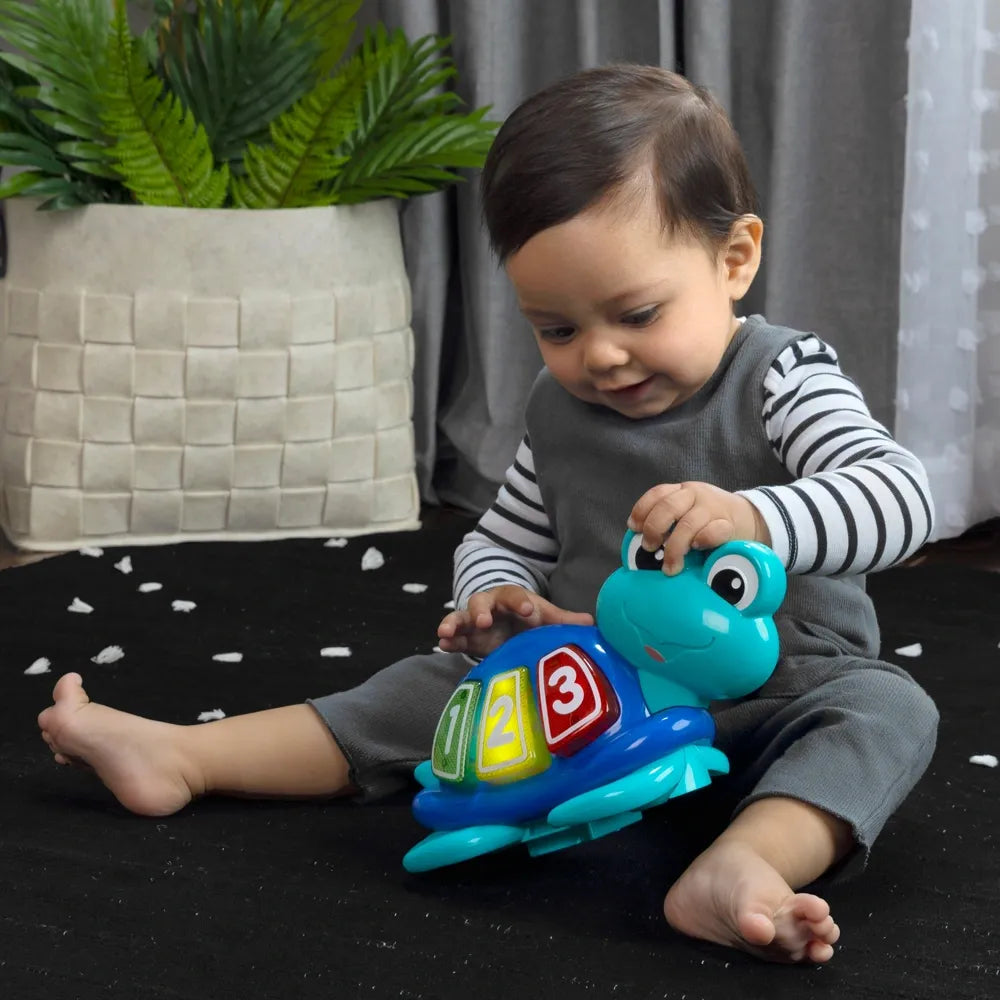 Baby Activity Jumper with Interactive Toys, Music & Sensory Play Center